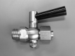 Drain tap with pipe fitting G1/2