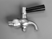 Drain tap with 90 outlet elbow G1/4