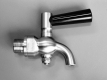 Drain tap with 90 outlet elbow G3/8