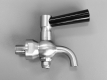 Drain tap with 90 outlet elbow G1/8